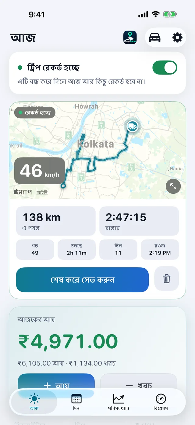 আজ স্ক্রিন: রেকর্ড হওয়া ট্রিপ আর আজকের আয়।