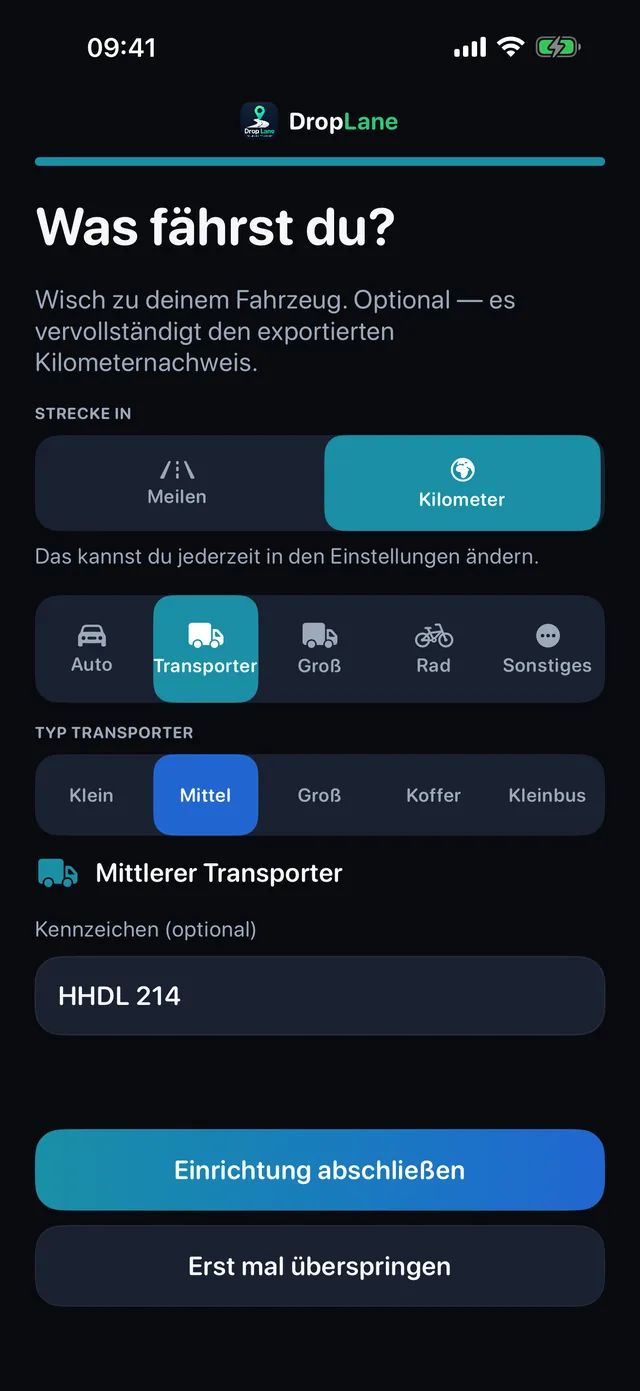 Was fährst du?