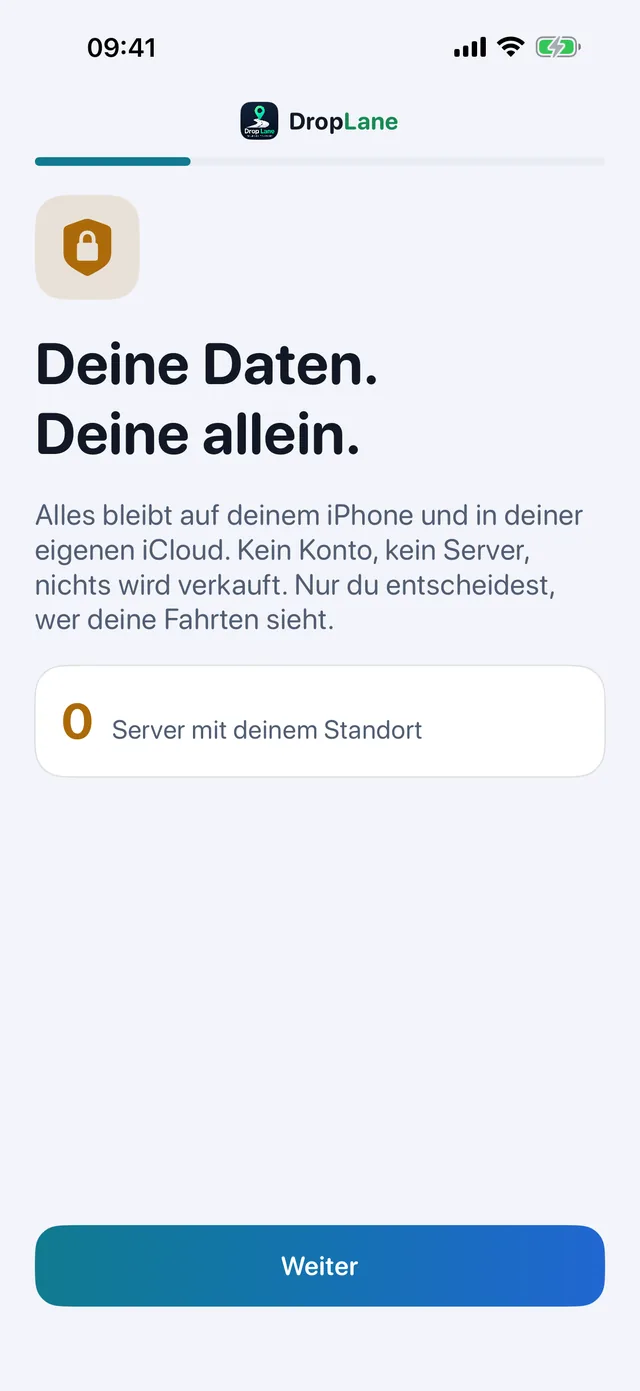 Deine Daten. Nur deine.