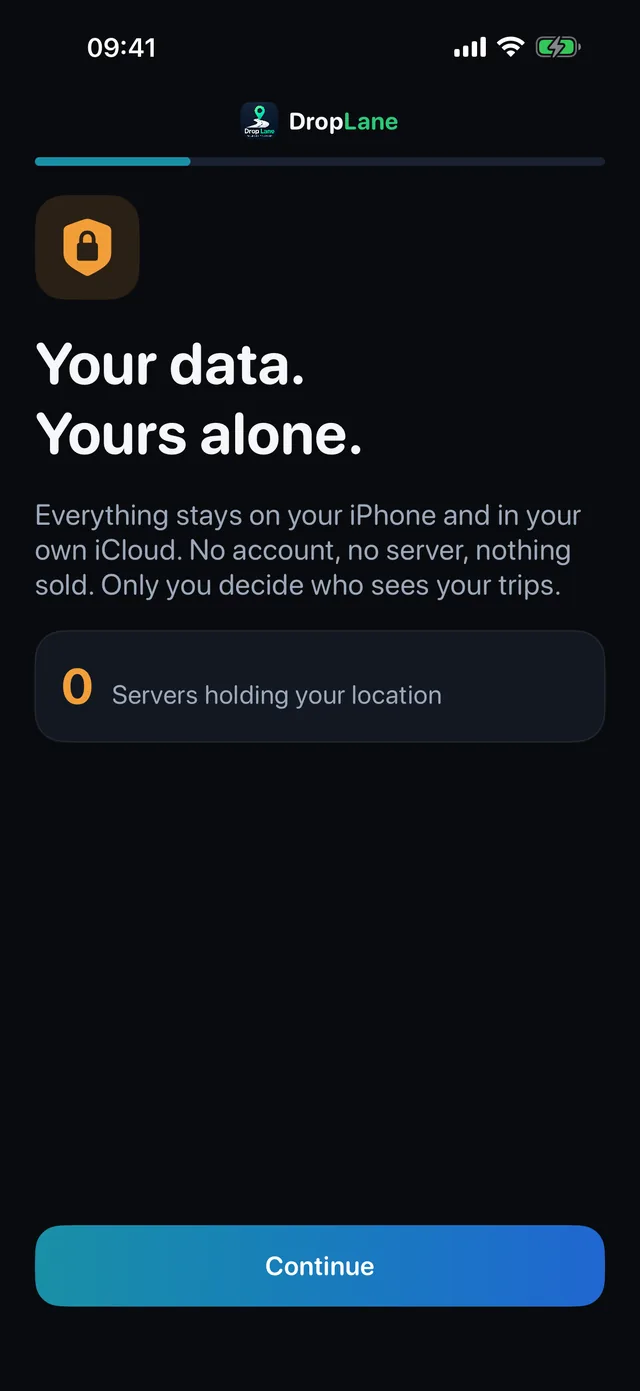 Your data. Yours alone.