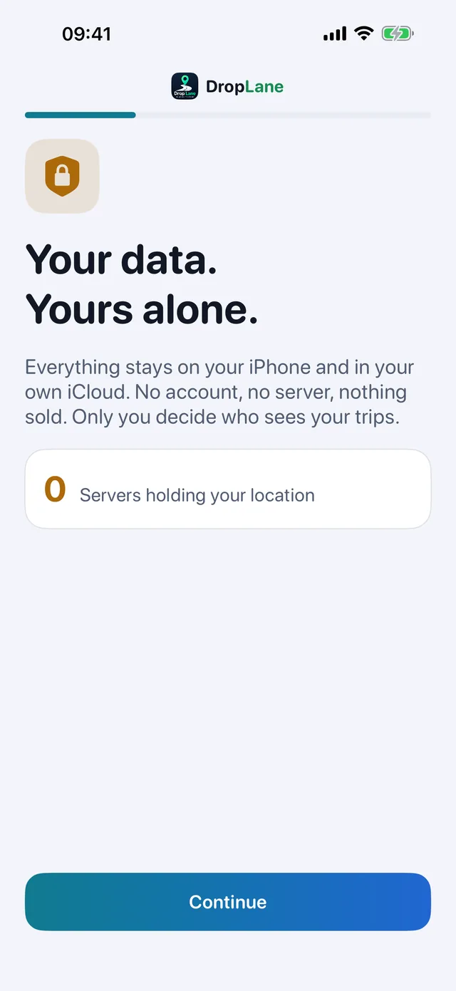 Your data. Yours alone.