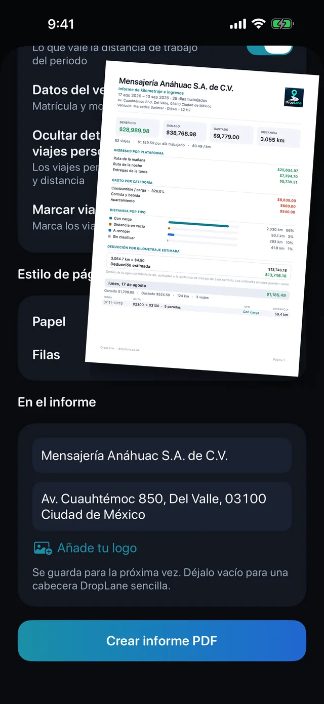 El PDF — Como lo quiere tu contador.