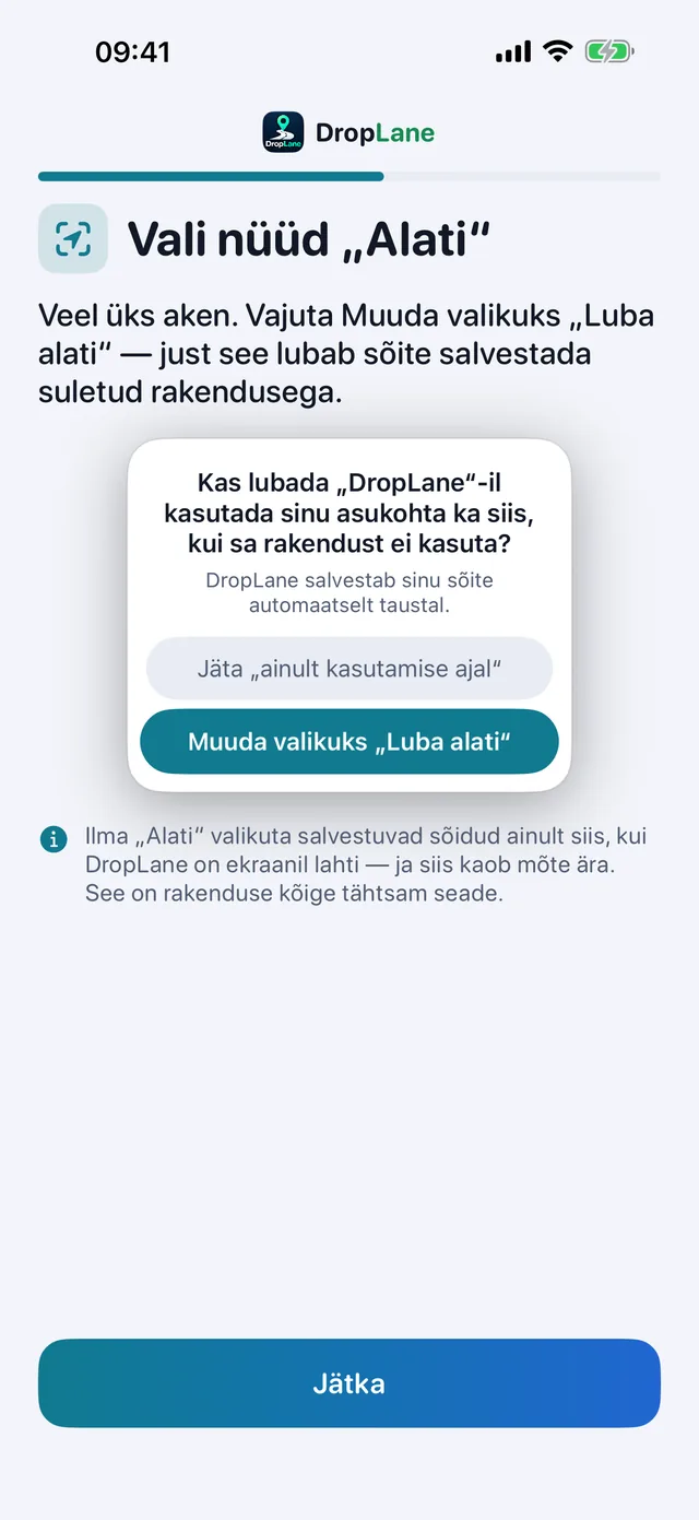 Vali nüüd „Alati“