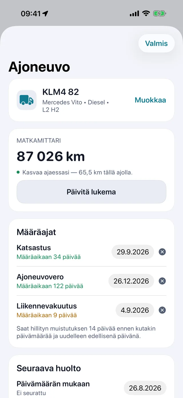 Ajoneuvo — Katsastus, ajoneuvovero ja vakuutus, ennen kuin ne puraisevat.