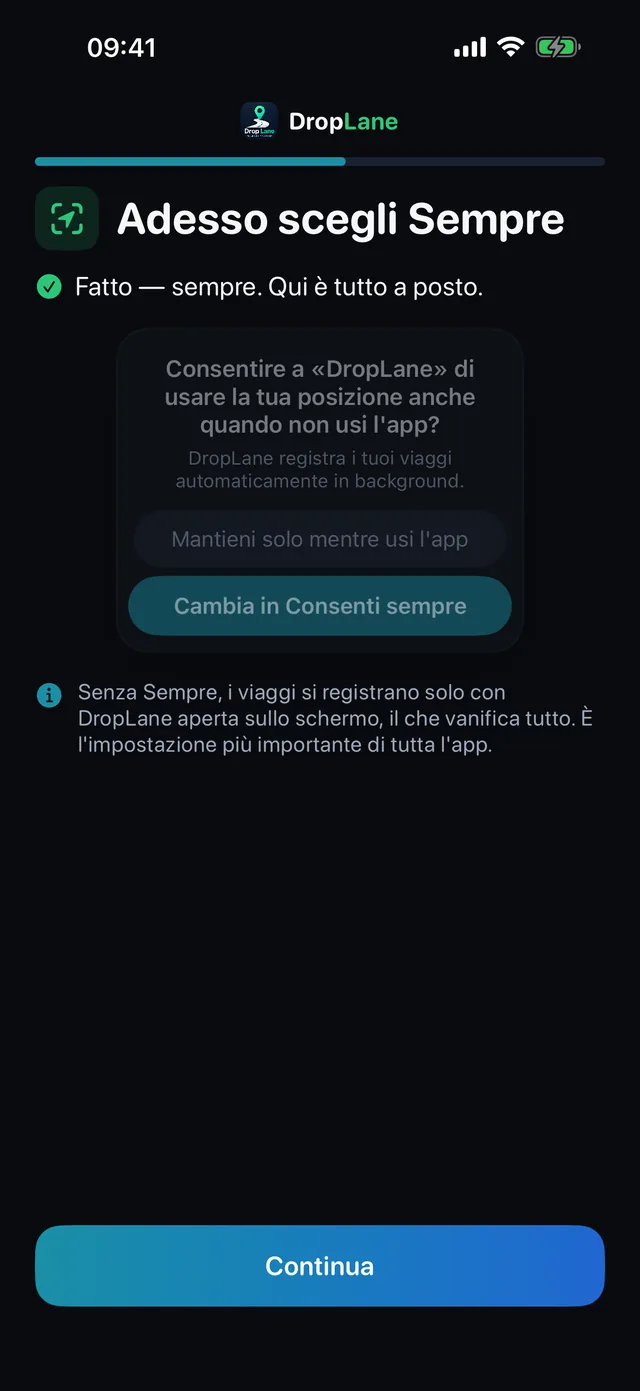 Adesso scegli «Sempre»