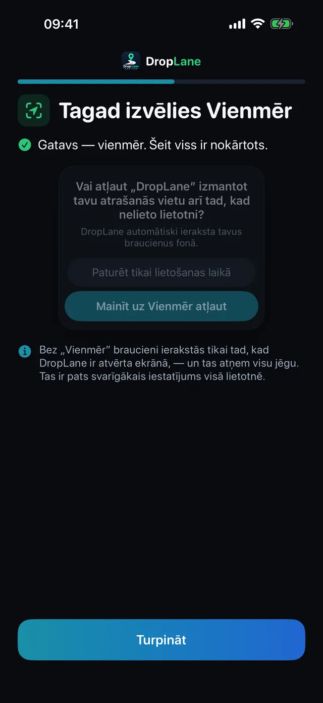 Tagad izvēlies Vienmēr