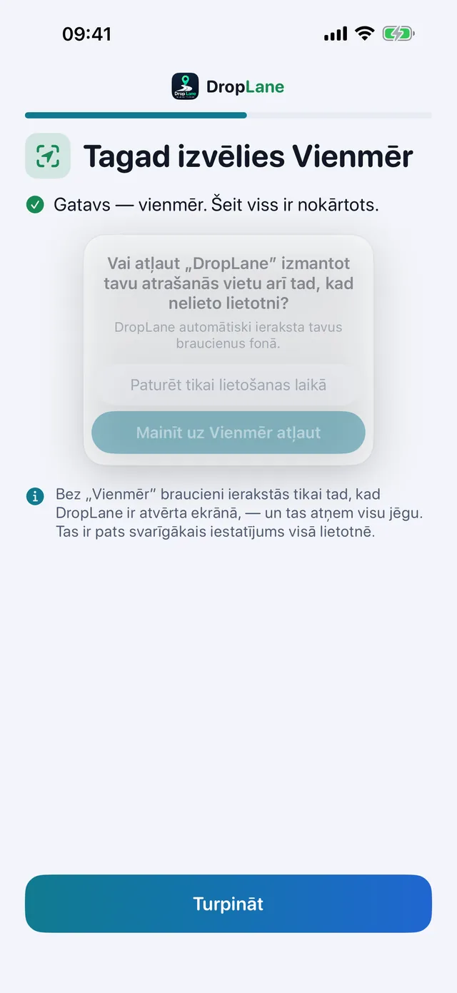 Tagad izvēlies Vienmēr