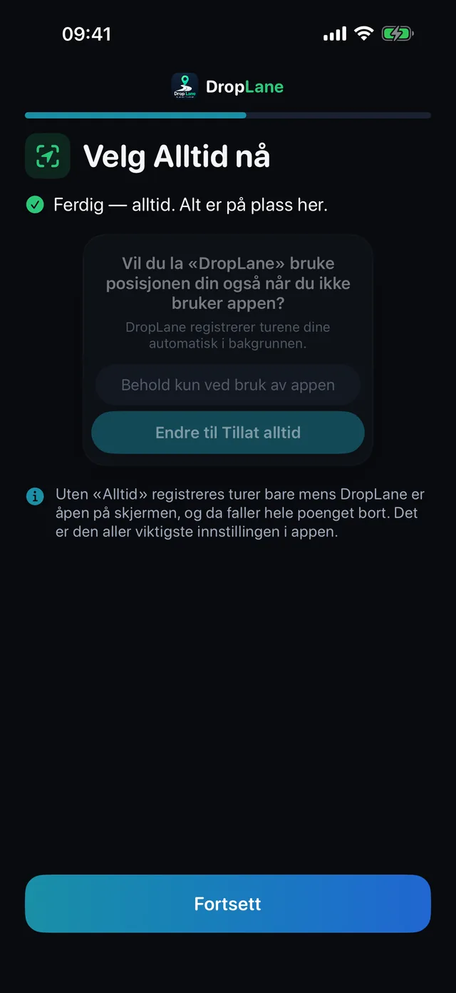 Velg Alltid nå