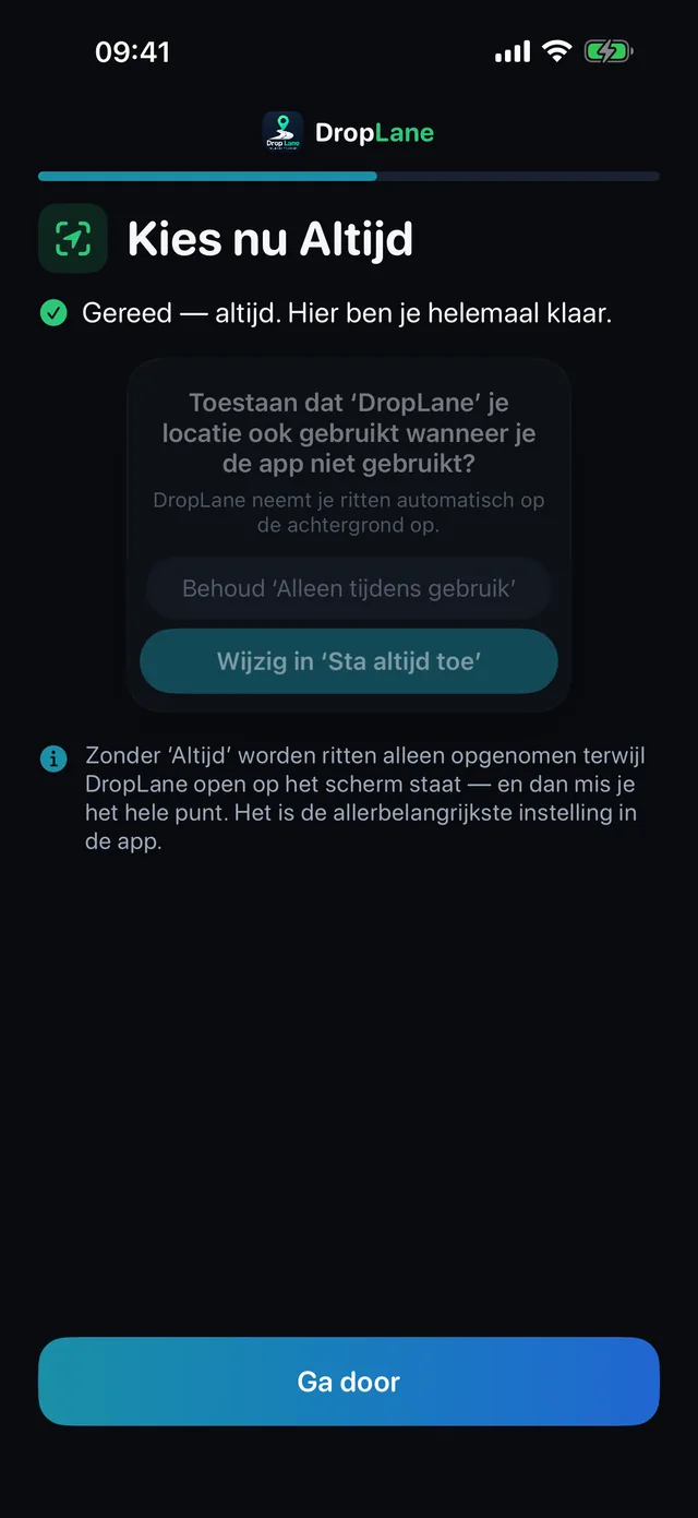 Kies nu ‘Altijd’