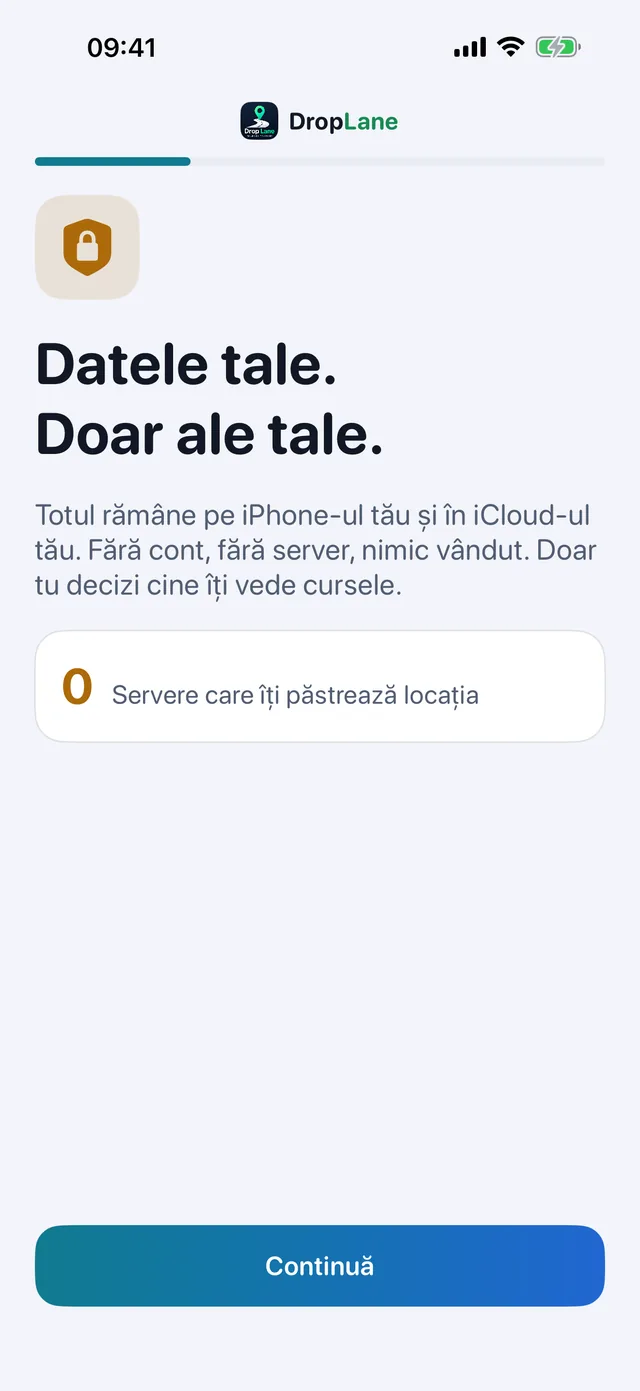 Datele tale. Doar ale tale.