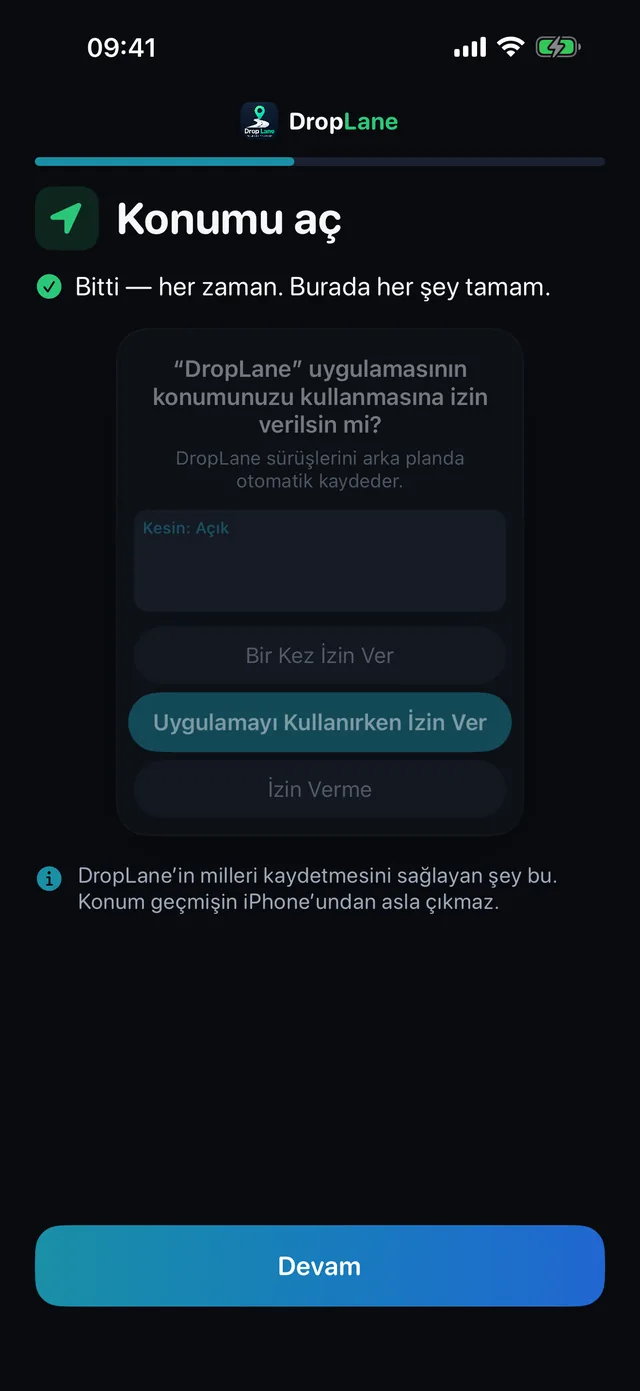 Konumu aç