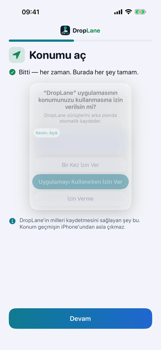 Konumu aç